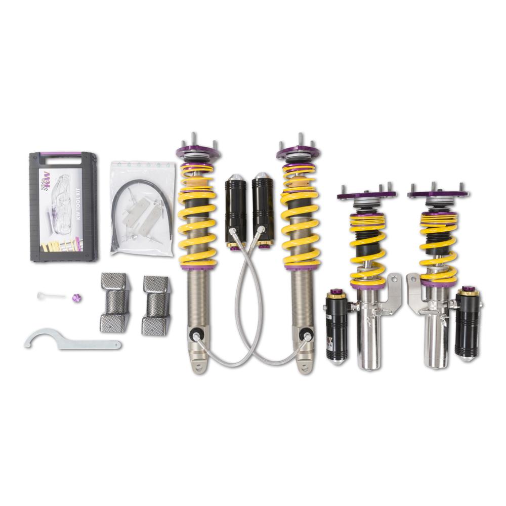 KW Coilover Kit V4 Clubsport w/ Top Mounts - Porsche 911 (991) (Carrera, Carrera 4, Carrera 4S +1 more)