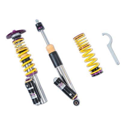 KW Coilover Kit V4 Clubsport w/ FA Top Mounts - Audi A3 (8V)