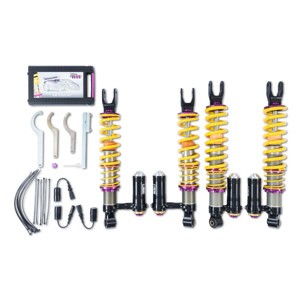 KW Coilover Kit V4 w/ Deactivation For Electronic Dampers - Lamborghini AVENTADOR Convertible, Lamborghini AVENTADOR Coupe