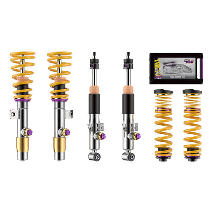 KW Coilover Kit V4 w/ Deactivation For Electronic Dampers - BMW M2 (G87), BMW M3 (G80), BMW M4 (G82)