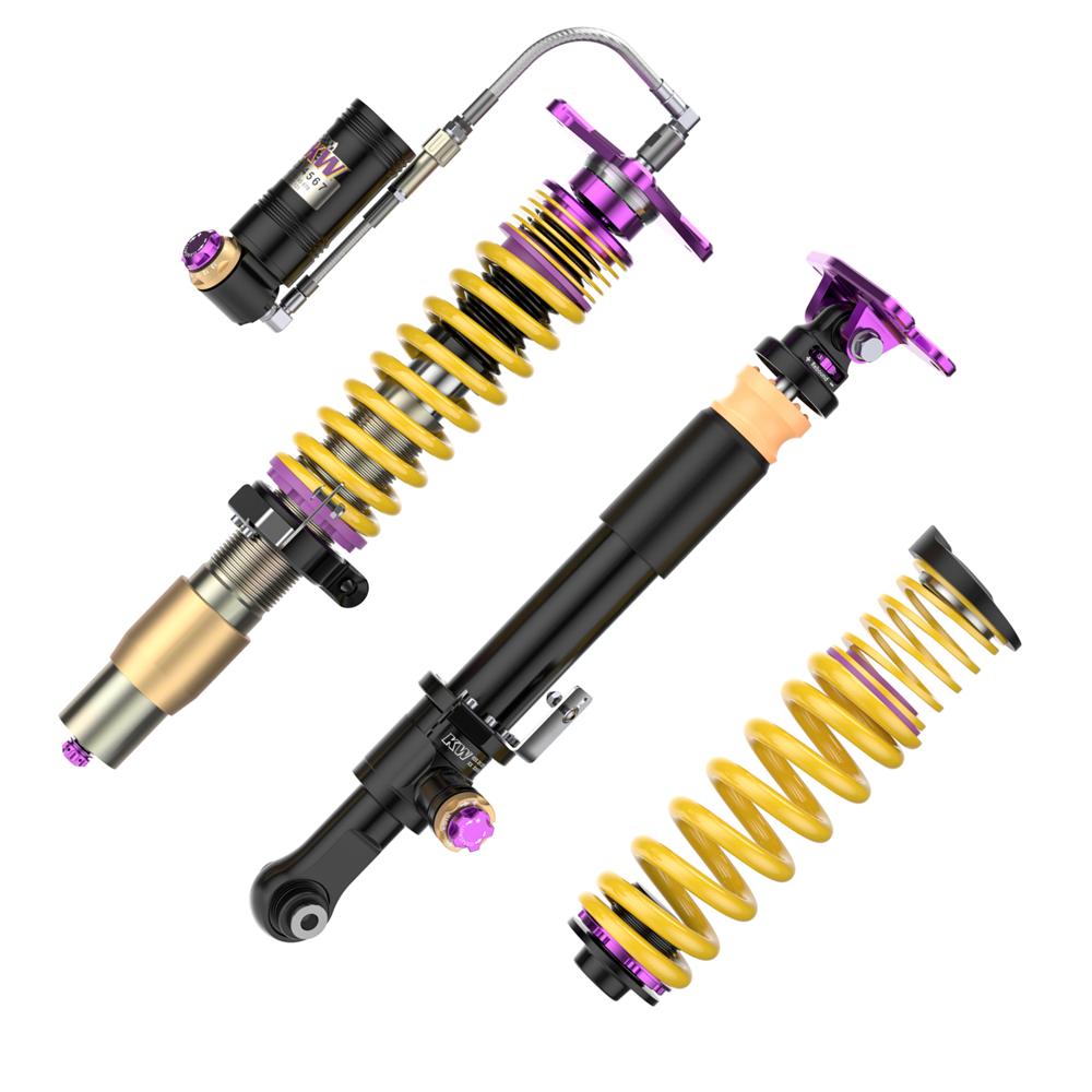 KW Coilover Kit V4 Clubsport w/ Deactivation For Electronic Dampers - BMW M2 (G87), BMW M3 (G80), BMW M4 (G82)