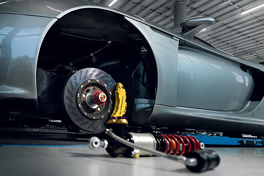 KW Coilover kit V5 (Porsche Carrera GT Edition) w. HLS 4 Hydraulik Liftsystem - Porsche CARRERA GT (980)