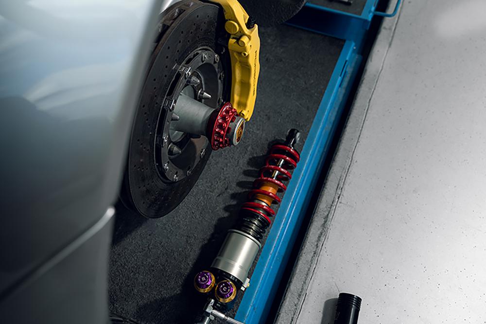 KW Coilover kit V5 (Porsche Carrera GT Edition) w. HLS 4 Hydraulik Liftsystem - Porsche CARRERA GT (980)