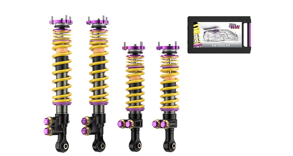 Coilover suspension V5 Clubsport w/ top mounts - Mercedes-Benz AMG GT (C190, R190) (GT (190.377), GT (190.382), GT C (190.380) +4 more)
