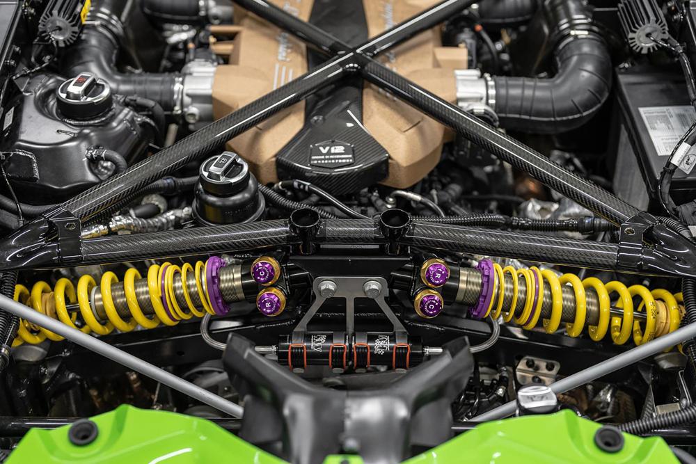 Coilover suspension V5 w/ Deactivation for Electronic Dampers - Lamborghini Aventador (LB834) (6.5 LP 770-4 SVJ AWD)