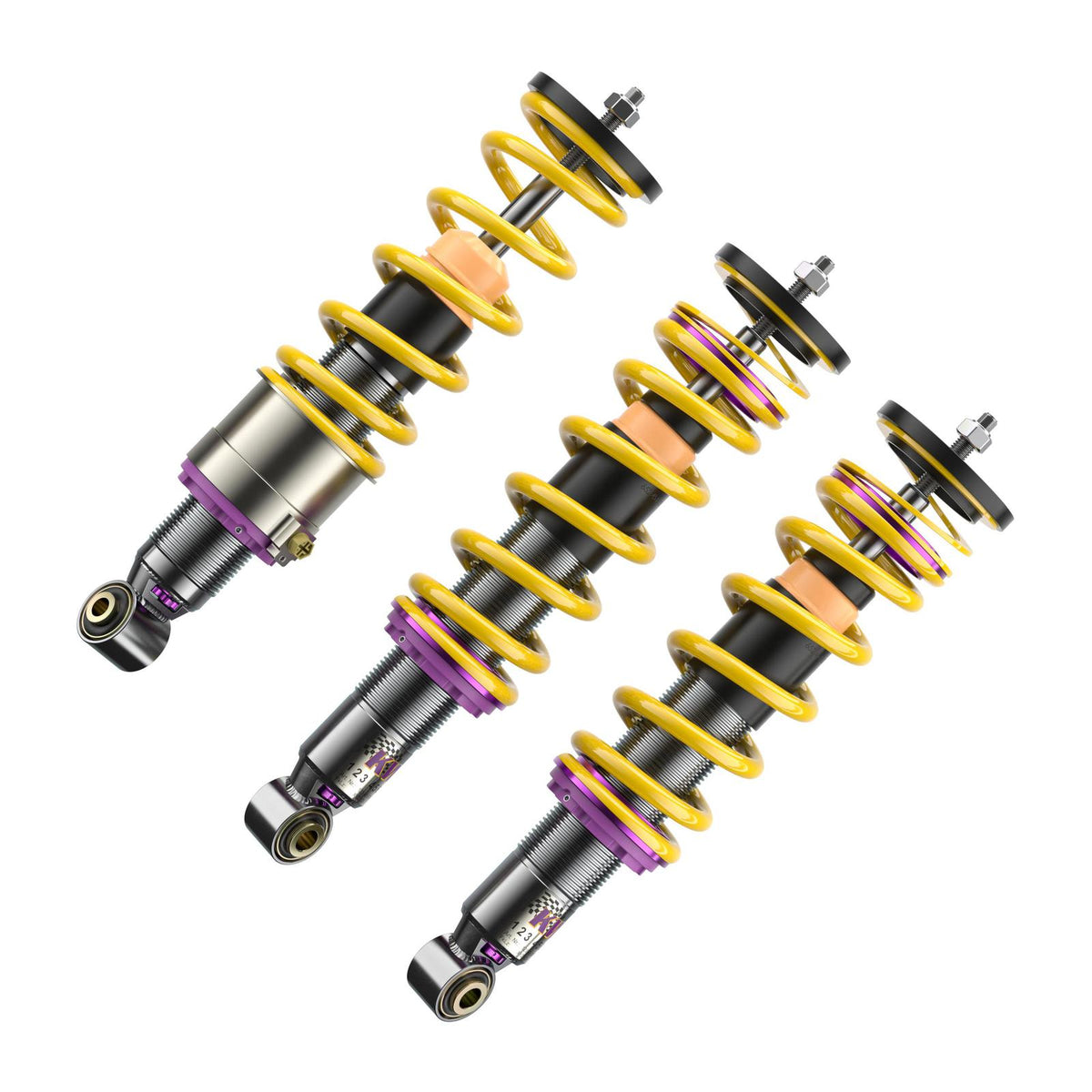 KW HLS 2 Coilover kit V3 w. HLS 2 Hydraulik Liftsystem - Ferrari TESTAROSSA