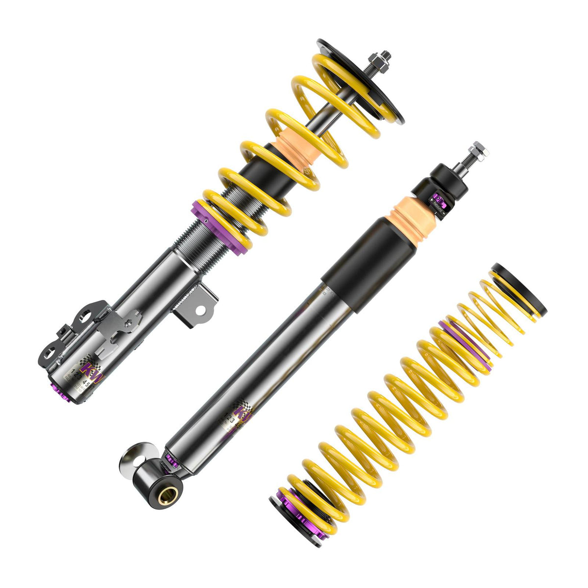 KW Coilover suspension V3 inox - Toyota YARIS (_P21, _PA1, _PH1)