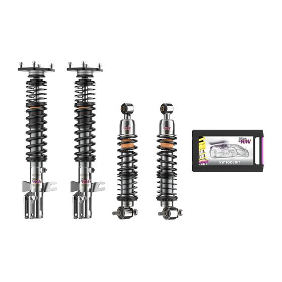 KW Coilover suspension V3 classic line - Porsche 944 (944) (944 Turbo) [3527100G-B]
