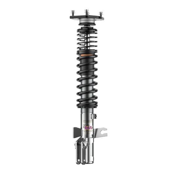 KW Coilover suspension V3 classic line - Porsche 944 (944) (944 Turbo) [3527100G-B]