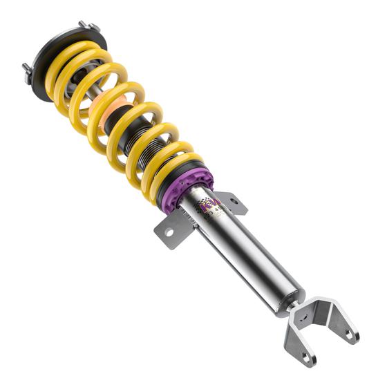 KW Coilover suspension V1 inox - Tesla MODEL 3 (5YJ3), Tesla MODEL Y (5YJY) (EV, EV Rear-Wheel Drive, Long Range Rear-Wheel Drive)
