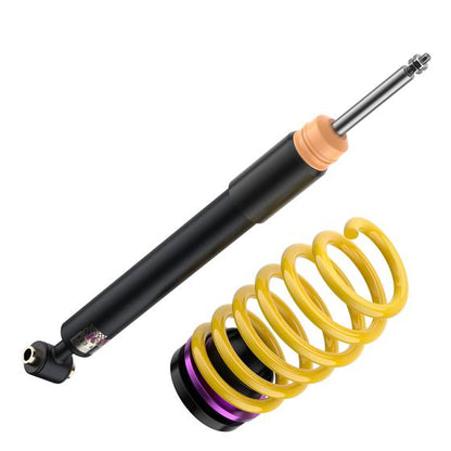 KW Coilover suspension V1 inox - Tesla MODEL 3 (5YJ3), Tesla MODEL Y (5YJY) (EV, EV Rear-Wheel Drive, Long Range Rear-Wheel Drive)