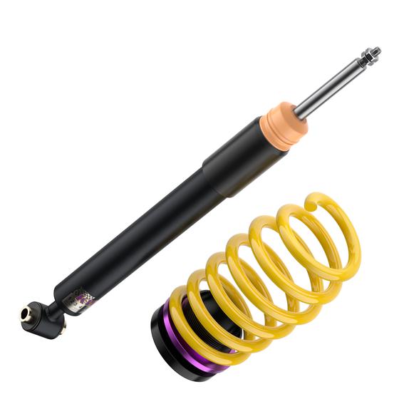 KW Coilover suspension V1 inox - Tesla MODEL 3 (5YJ3), Tesla MODEL Y (5YJY) (EV, EV Rear-Wheel Drive, Long Range Rear-Wheel Drive)