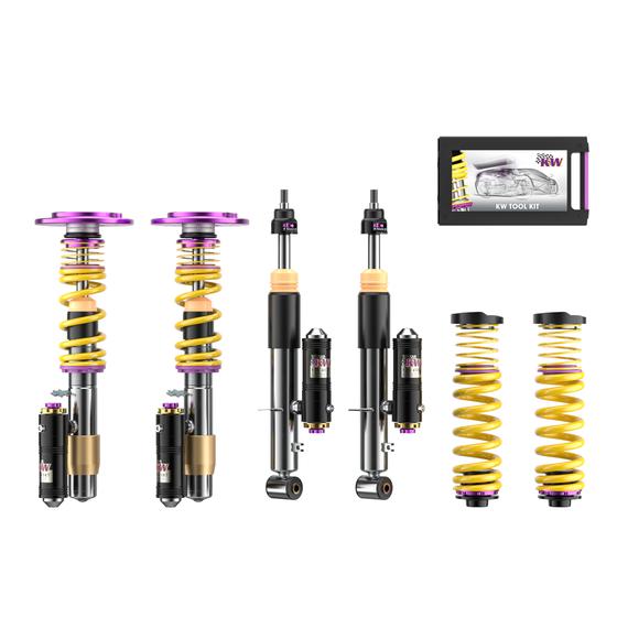 KW Coilover suspension V4 Clubsport incl. top mounts - BMW 2 Series (G42), BMW 3 Series (G20), BMW 4 Series (G22) (M240i xDrive, M340i xDrive, M440i xDrive)
