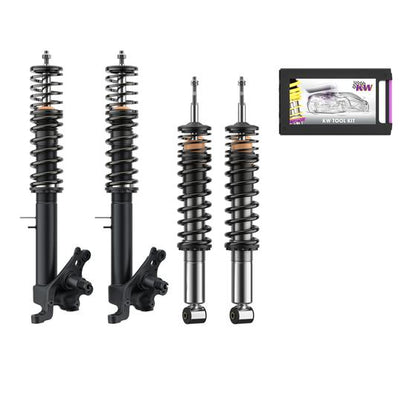 KW Coilover suspension V1 classic line (Modification of the fa strut housing) - Audi 100 (C4), Audi A6 (C4)
