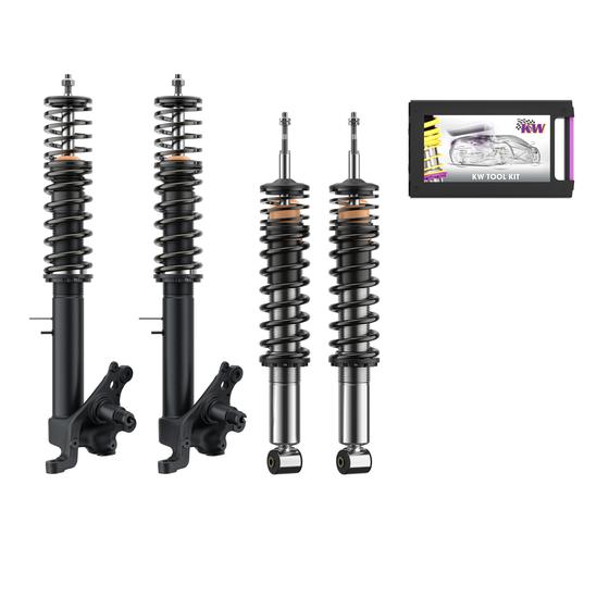 KW Coilover suspension V1 classic line (Modification of the fa strut housing) - Audi 80 (B2), Audi 90 (B2) +1 more