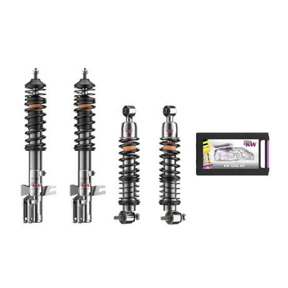 KW Coilover suspension V3 classic line - Porsche 944 (944) (944 Turbo, 944 S2)