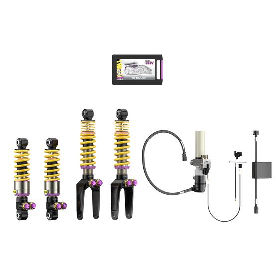 KW Gewindefahrwerk V5 m. HLS 2 Hydraulik Liftsystem (inkl. Stilllegung f. elektr. D?fer) - Dodge VIPER Coupe
