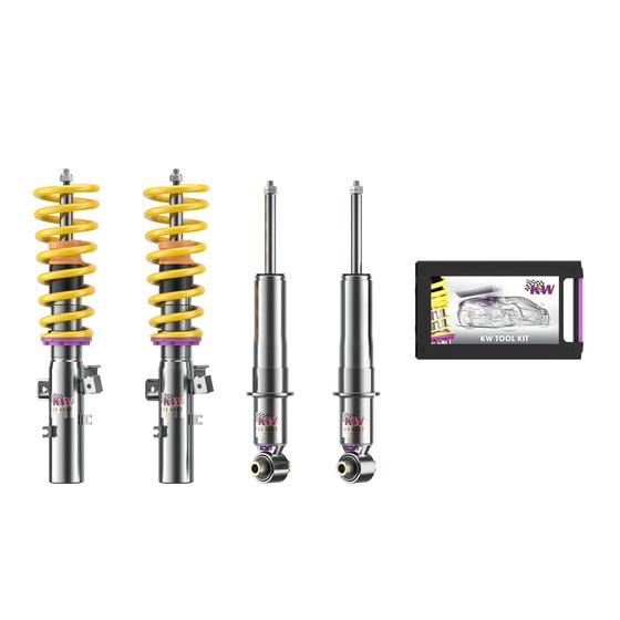 KW Coilover suspension V3 inox (incl. deactivation for electronic dampers) - Bmw i4 (G26) (M50 All-wheel Drive)