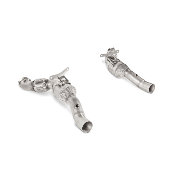 Akrapovic Link Pipe Set w/o Cat (SS) for Ferrari 488 GTB