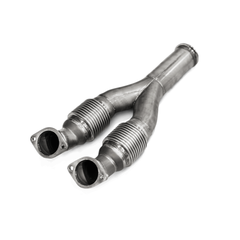 Akrapovic Link Pipe Set (SS) for Nissan GTR w/ Aftermarket Turbochargers