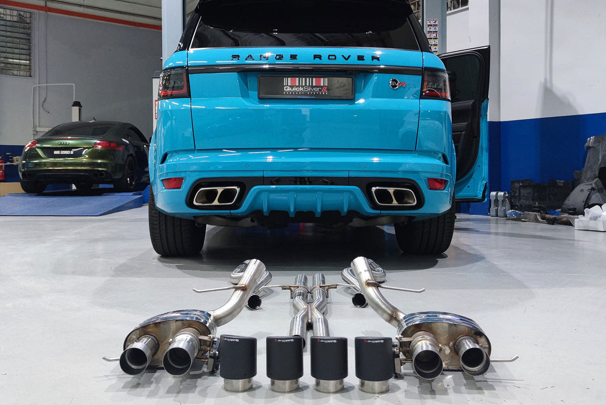 QuickSilver Sport Exhaust with Sound Architect - Range Rover Sport SVR (2018-2022)