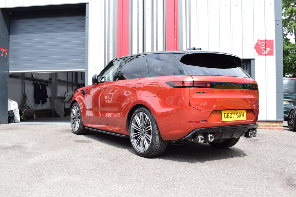 QuickSilver Sport Exhaust System With Sound Architect Valves - Range Rover Sport 3.0 P440e, P460e, P510e & P550e (2023 on)