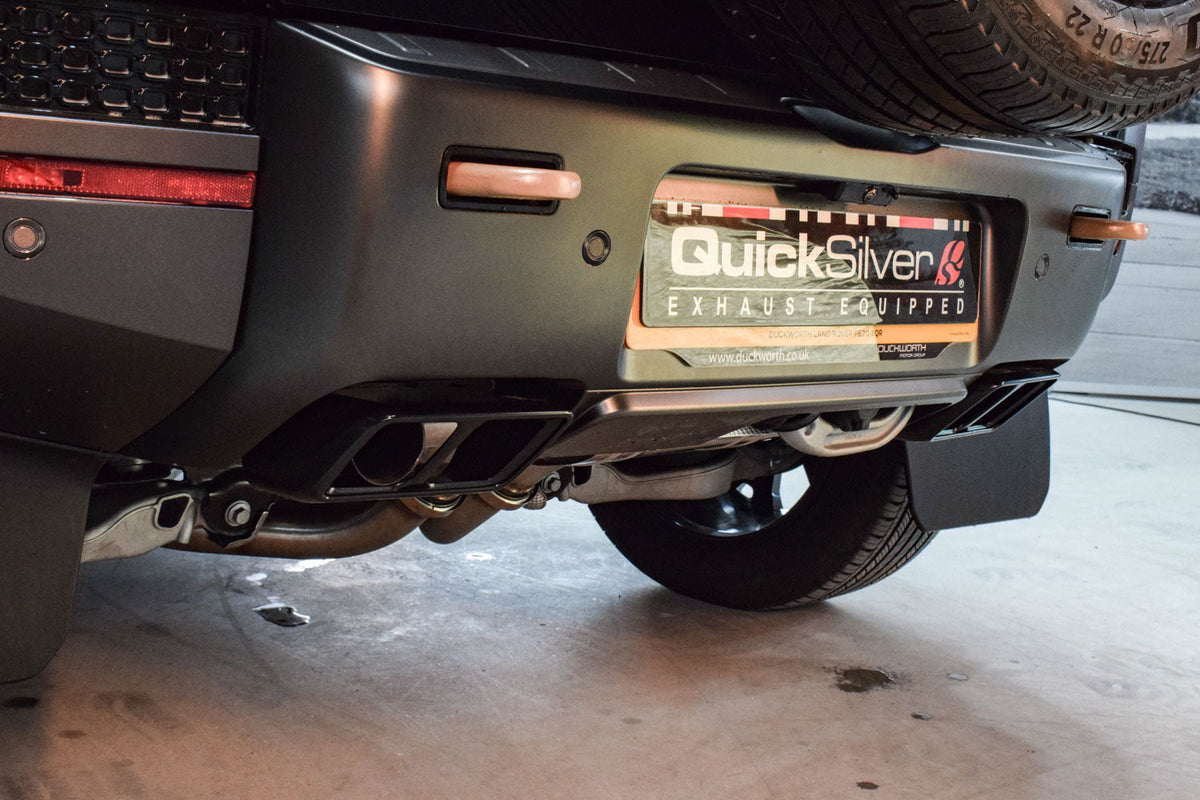 QuickSilver Sport Exhaust System with Sound Architect - Land Rover Defender OCTA 110 P635 (2025 on)