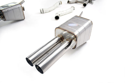 QuickSilver Stainless Steel Exhaust - Maserati Khamsin (1974-1982)