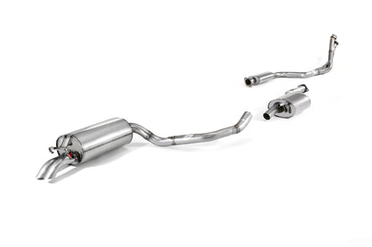 QuickSilver Stainless Steel Exhaust - Mercedes 190 E 2.3 16V W201 (1984-1988)