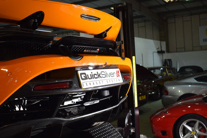 QuickSilver Catalyst Replacement Pipes - McLaren 720S Ceramic Coated (2017 on)