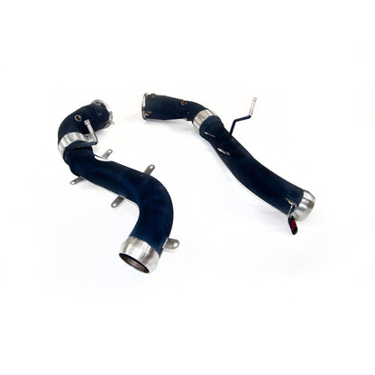 QuickSilver Catalyst Replacement Pipes - McLaren 570S Ceramic Coated (2015 on)