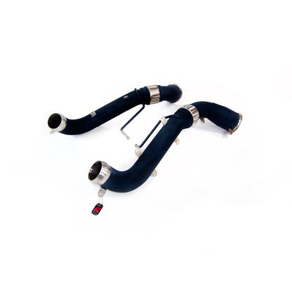 QuickSilver Catalyst Replacement Pipes - McLaren MP4 12C Ceramic Coated (2012-2014)