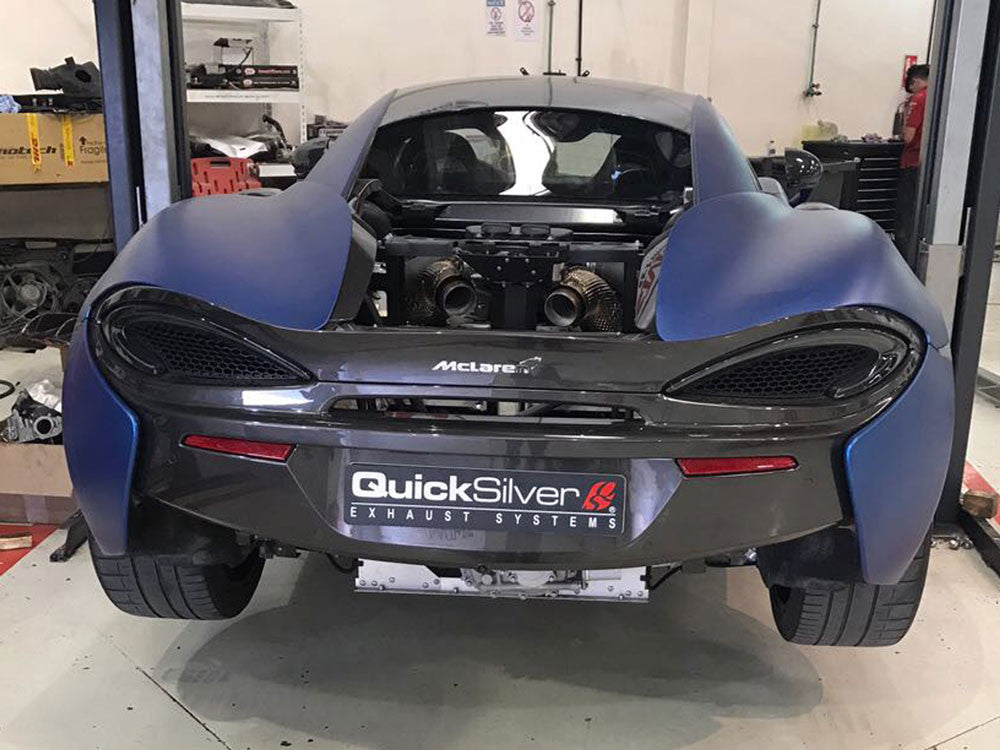 Quicksilver McLaren 570GT Ceramic Coated Catalyst Replacement Pipes (2016 on)