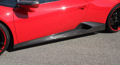Lamborghini Huracan/EVO/Spyder/RWD | Side Panels Set - Visible Carbon