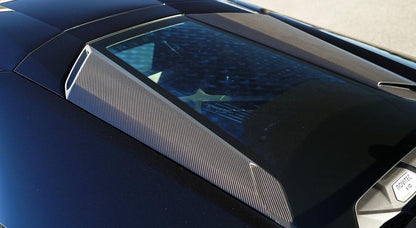 Lamborghini Huracán Evo RWD | Roof Air Intake Scoop Only for Cars with Glass-Engine Bonnet - Visible Carbon