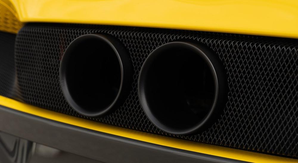 Ferrari 296 GTB | Stainless Steel Black Tailpipes