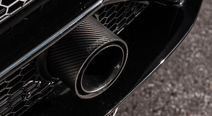 Lamborghini Huracan EVO/Spyder/RWD | Carbon Tailpipes - Visible Carbon