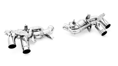 Novitec Power Optimized Race Exhaust System With Flap-Regulation For Novitec Tips for Ferrari 12Cilindri