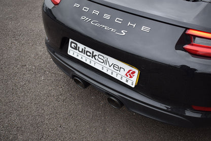 Quicksilver Porsche 911 (991 Gen 2) Sport Exhaust and Catalysts with Sound Architect™ (2016 on)