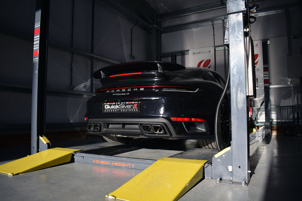 Quicksilver Porsche 911 Turbo and Turbo S (992) - Titan Sport Exhaust with Sound Architect™ (2019 on)