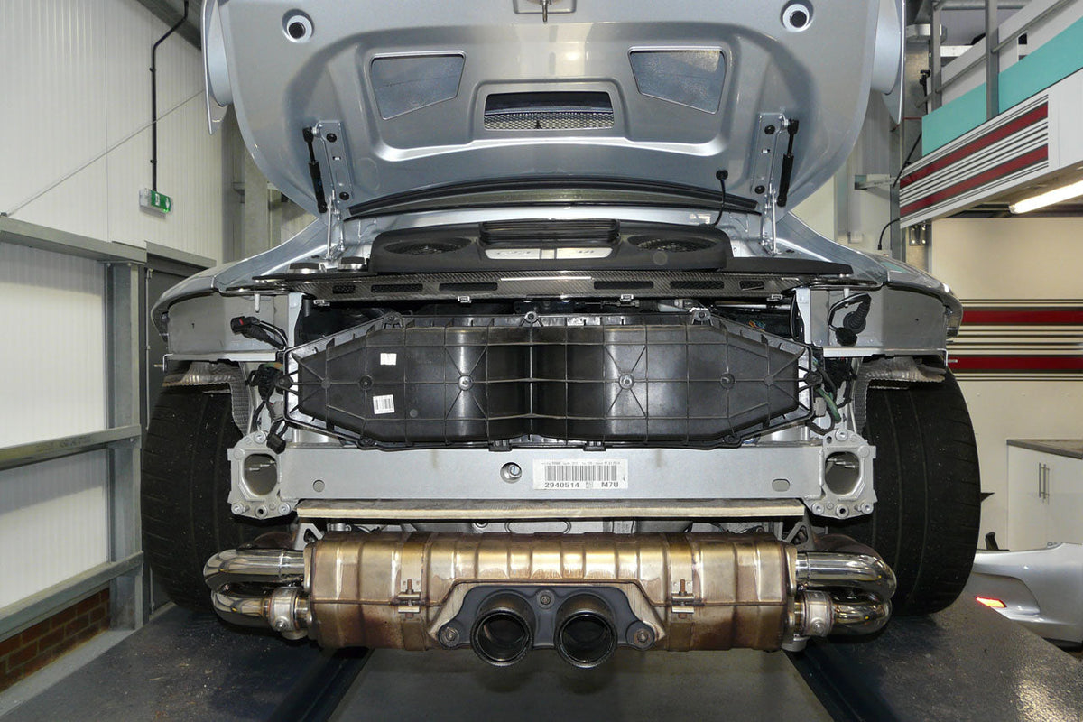 Quicksilver Porsche 911 GT3 and RS inc. 4.0 (997 Gen 1 and 2) - Sport Side Muffler Deletes with Sound Architect™ (2006-12)