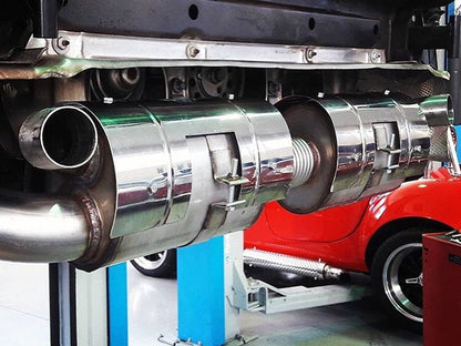 Quicksilver Porsche 911 Turbo (997 Gen. 1) Sport Exhaust with Race Catalysts (2006-09)