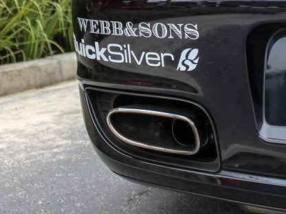 Quicksilver Porsche 911 Turbo (997 Gen. 1) Sport Exhaust with Race Catalysts (2006-09)