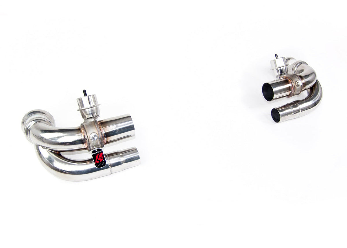 QuickSilver Sport Side Muffler Deletes with Sound Architect - Porsche 911 GT3 and RS (991 Gen 1 and 2) (2014 on)
