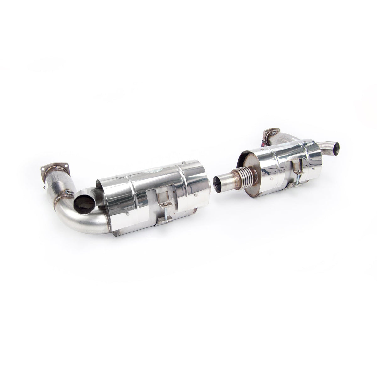 Quicksilver Porsche 911 Turbo (997 Gen. 1) Sport Exhaust with Race Catalysts (2006-09)
