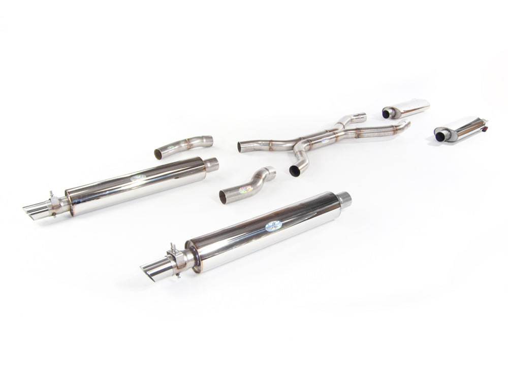 QuickSilver Sport Exhaust - Aston Martin V8 inc. Vantage and Volante Stainless Steel (1973-1989)