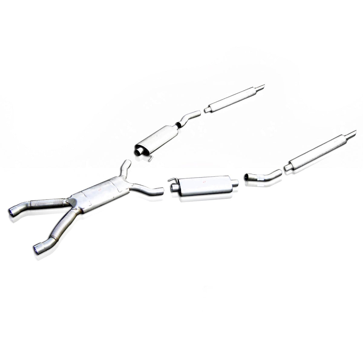 QuickSilver Sport Exhaust - Aston Martin V8 inc. Vantage and Volante Stainless Steel (1973-1989)