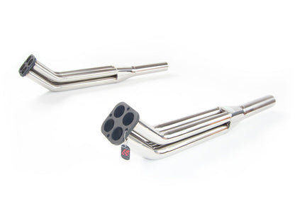 QuickSilver Stainless Steel Collectors 2.5 inch - Aston Martin V8 (1973-1989)