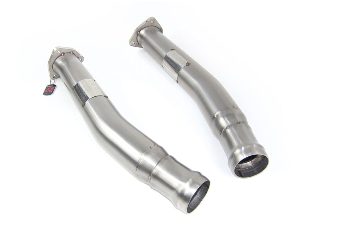 Quicksilver Aston Martin V8 Vantage Secondary Catalyst Replacement Pipes (2011-18)