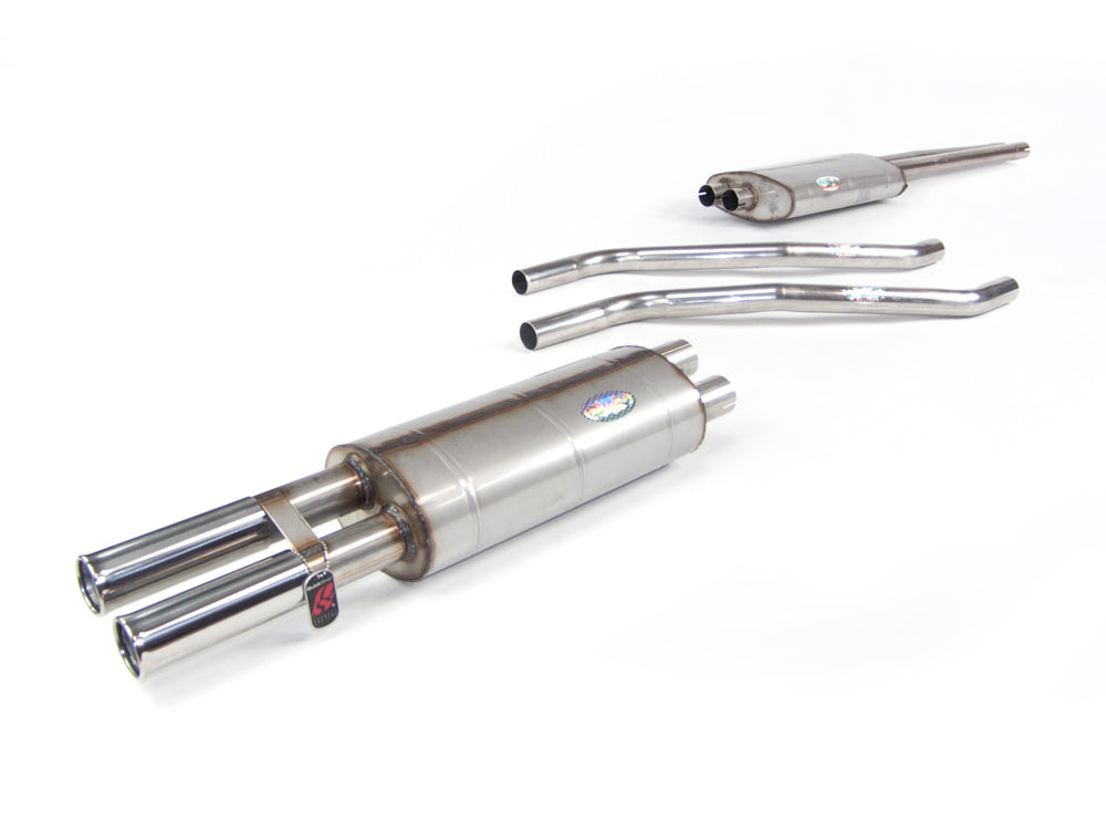 QuickSilver Stainless Steel Exhaust OR Front Pipes - Mercedes 230 SL W113 (1963-1967)